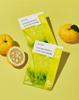 Leaders Nature Effect Yuja Vita Brightening Mask 21 ml