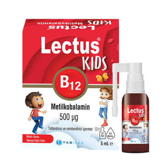 Lectus Kids Vitamin B12 Sublingual Spray for Children 5 ml