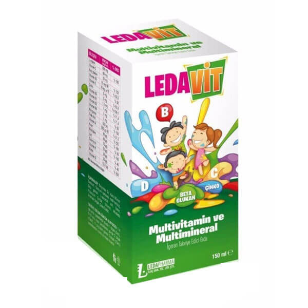 Ledapharma Ledavit Multivitamin &amp; Mineral Syrup 150 ml