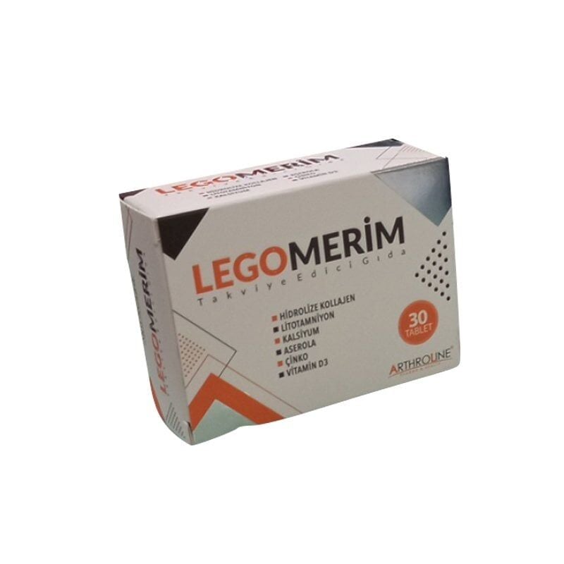 Arthroline Legomerim Collagen and Calcium Supplement 30 Tablets