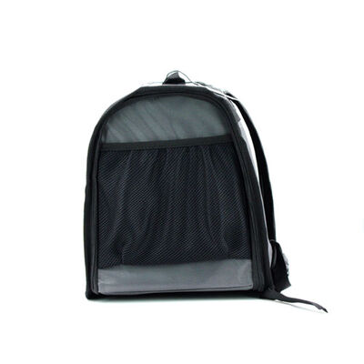Lepus Cool Backpack Pet Carrier for Cats and Small Dogs Grey 43cm