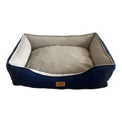 Lepus Dolce Premium Pet Bed Soft Baby Face Fabric Blue Small