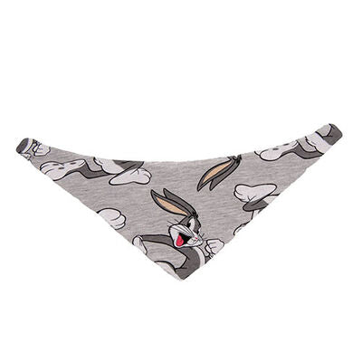 Lepus Patterned Dog Bandana Collar Stylish Pet Accessory Size 1