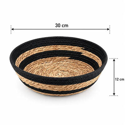 Lepus Wicker Pet Bed for Small Dogs and Cats 30cm