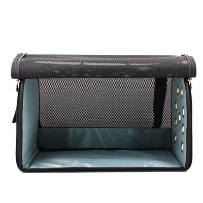 Lepus Mesh Pet Carrier Bag Breathable Grey 28x45x28 cm