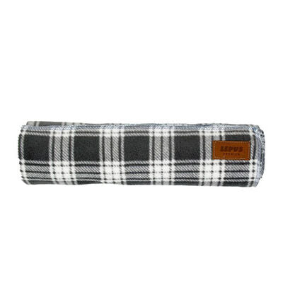 Lepus Pet Blanket Soft Warm Fleece Grey 75x100 cm