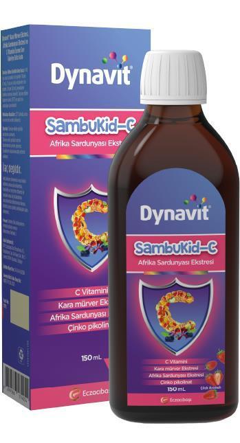 Dynavit Dietary Supplement Syrup for Immune System Support - Zinc, Vitamin C, Black Elder Extract, 5.07 fl oz - Face Serum