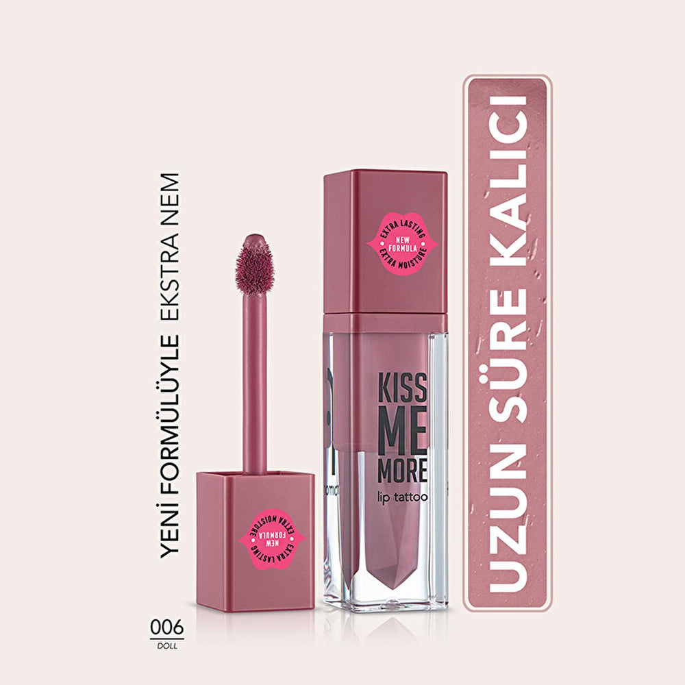 Flormar Liquid Matte Lipstick - Long-Lasting Moisturizing Lip Color with 24-Hour Hydration - Flormar Kiss Me More - view 3