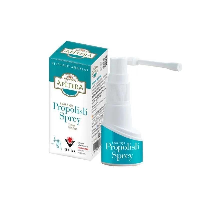 Apitera Propolis Spray Supplement - Natural Throat Health Support with Herbal Oils - Preservative-Free Dietary Supplement Apitera Propolis Spray for Throat Health - Natural & Preservative-Free Propolis Spray, Natural Throat Supplement, Herbal Oil Blend, Dietary Supplement for Throat Health, Preservative-Free Health Product, Throat Health Support, Natural Supplements, Health and Wellness, Apitera Products