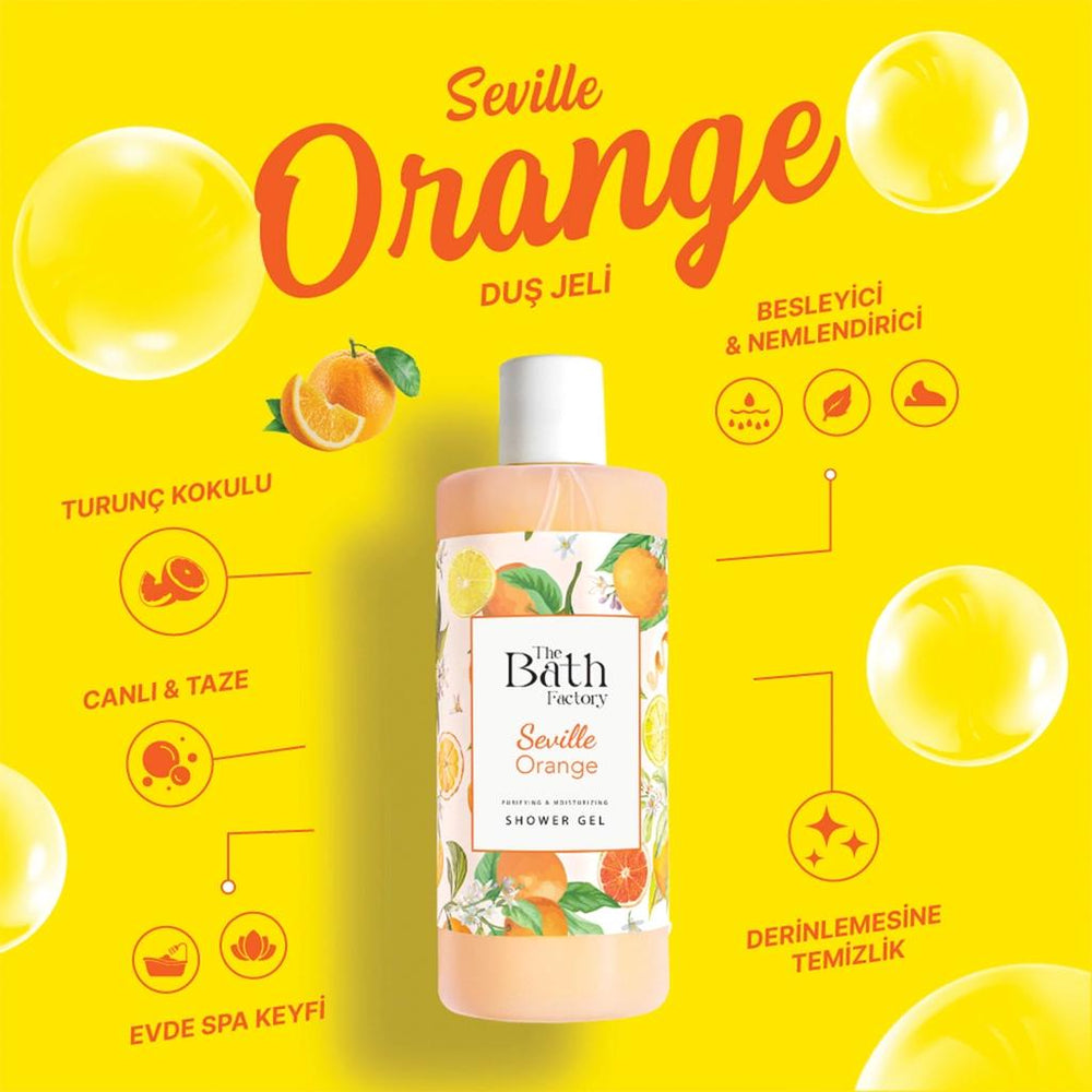The Bath Factory Seville Orange Hydrating Shower Gel 400 ml