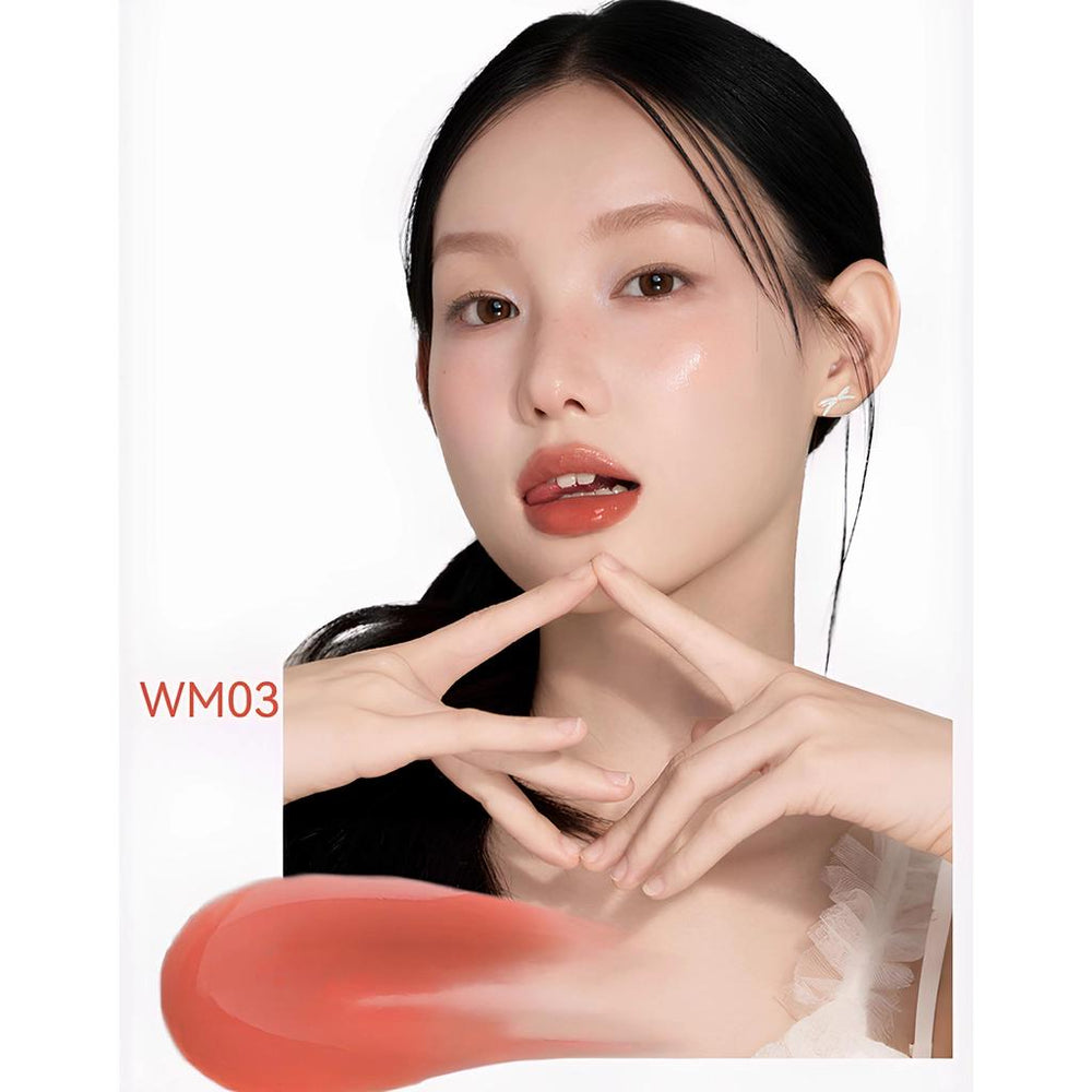 AZTK Light-Glow Long-Wear Luminous Lip Jelly WM03 Dusk Black Tea