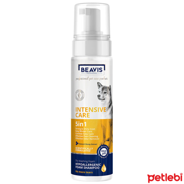 Beavis Intensive Care 5in1 Natural Honey Foam Dog Shampoo 200ml