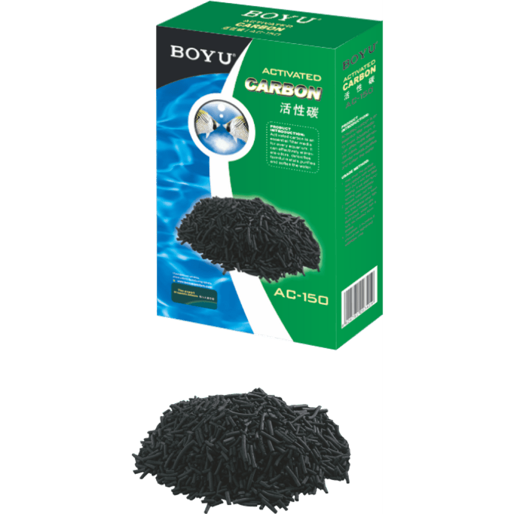 Boyu AC-500 Activated Carbon Filter Media for Aquariums 500g