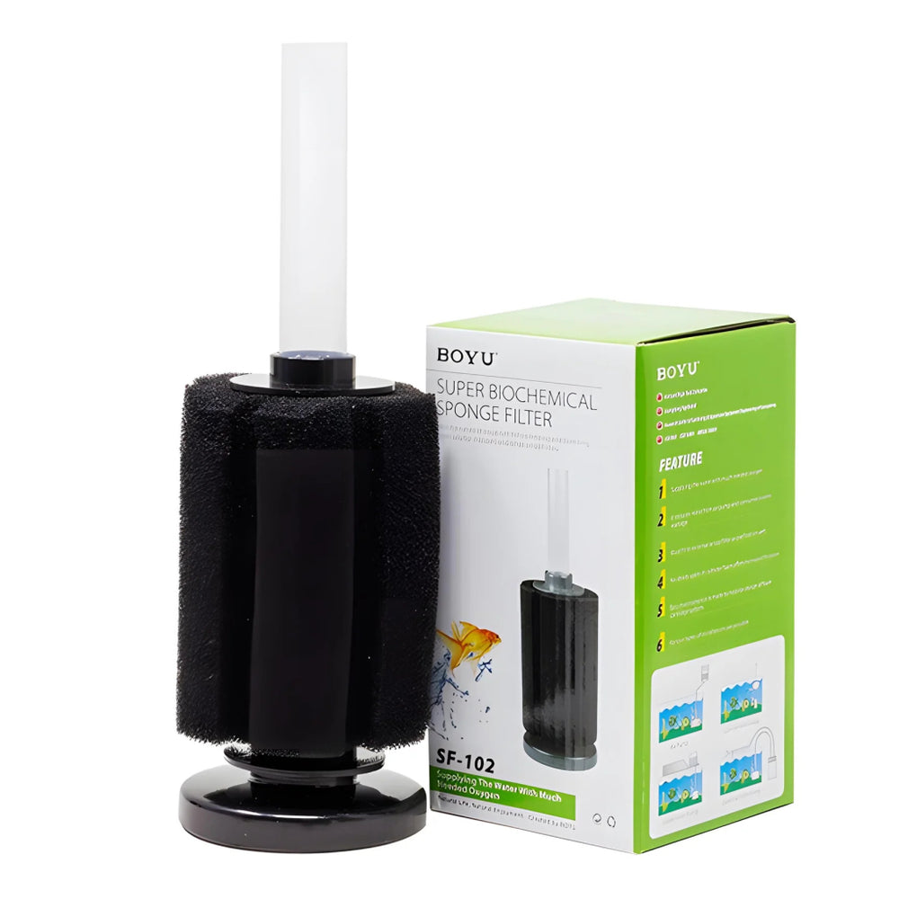 Boyu SF-102 Sponge Filter for Breeding and Fry Tanks