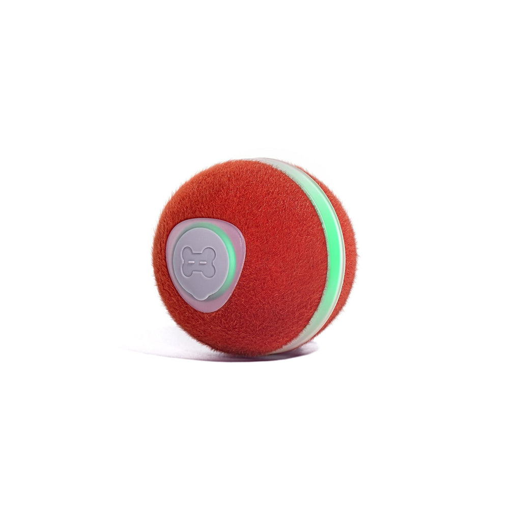 Cheerble Wicked Ball Interactive Self-Moving Cat Toy Red