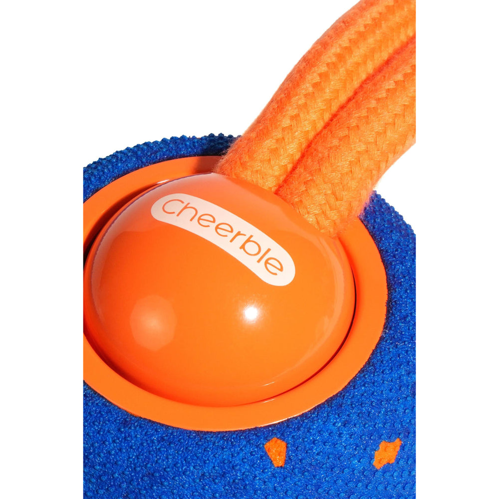 Cheerble Wicked Ball Rolly Interactive Dog Toy Blue