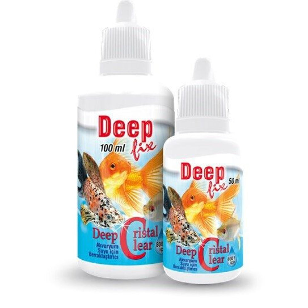 Deep Fix Crystal Clear Aquarium Water Clarifier 50ml