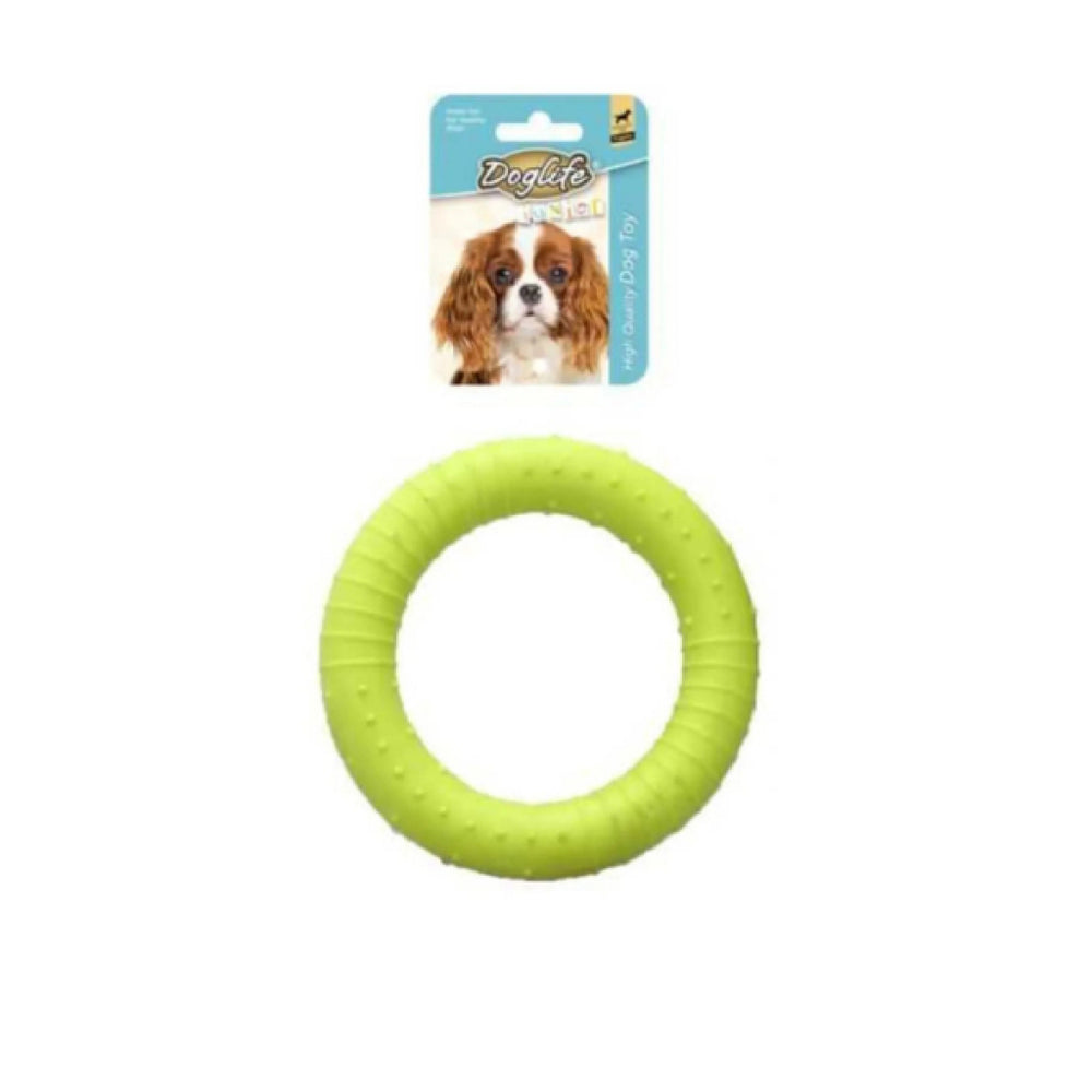 Doglife Rubber Ring Puppy Toy for Dental Play 8cm