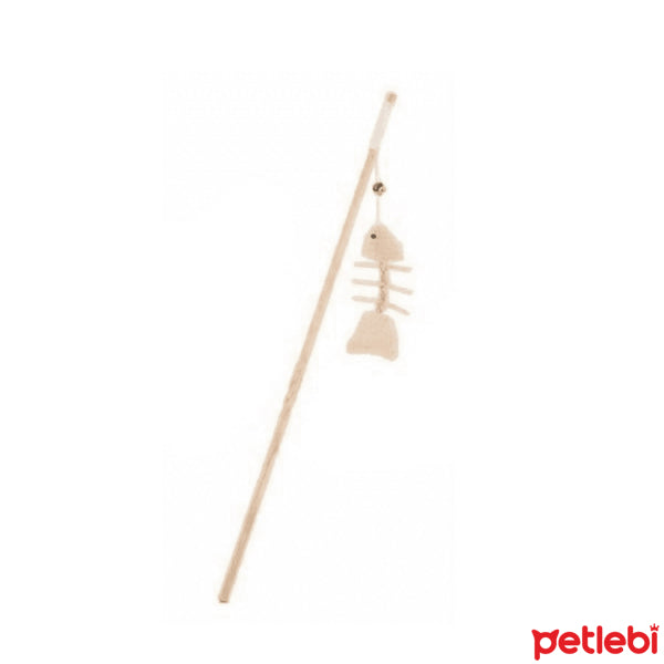 Eastland Fish Wand Cat Toy for Active Play 40cm