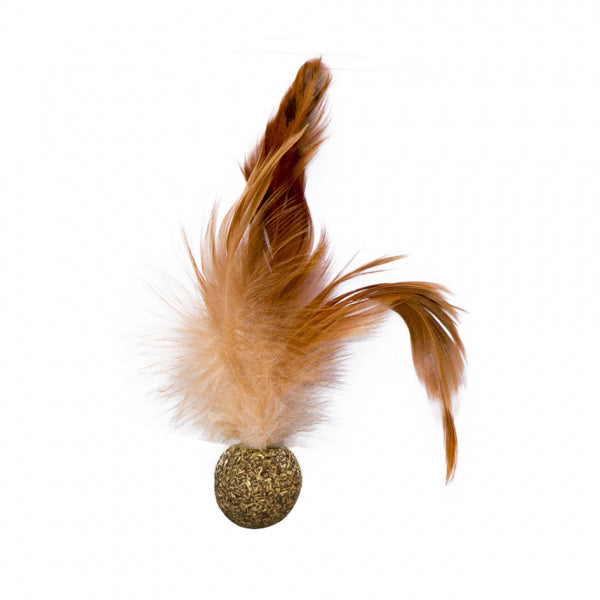 Eastland Catnip Feather Ball for Active Play 3.5cm