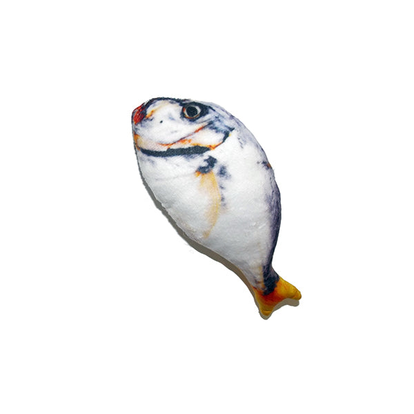 Eastland Plush Fish Cat Toy for Play and Cuddling 20cm