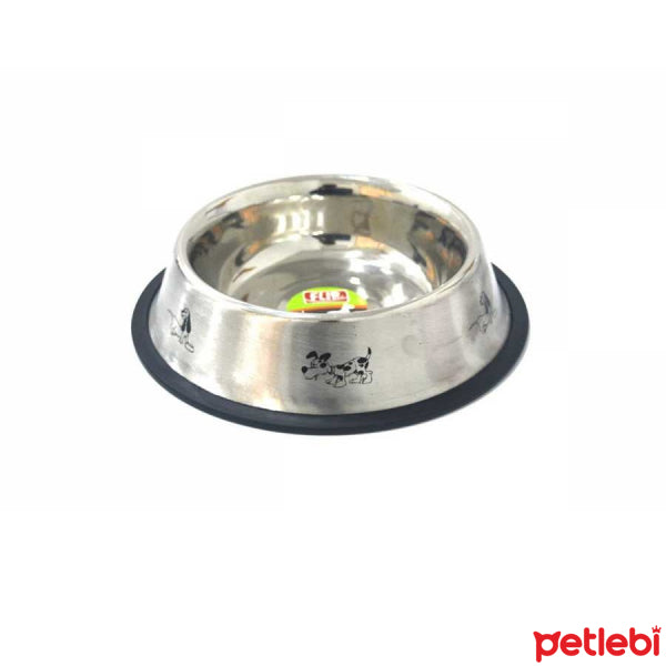 Flip Small Breed Dog Steel Food and Water Bowl 230ml