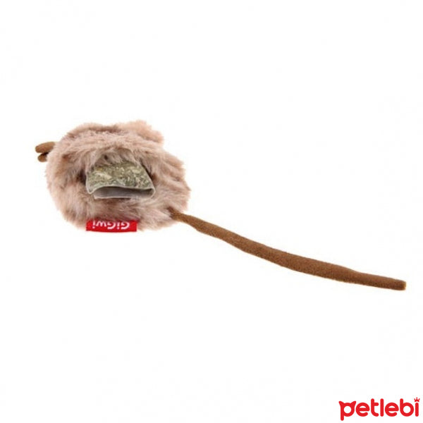 Gigwi Catnip Refillable Mouse Toy for Active Play 20cm