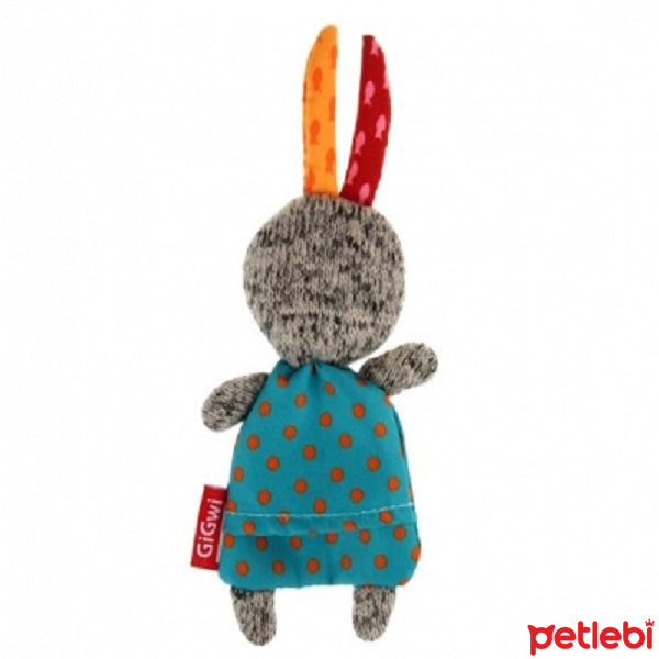 Gigwi Catnip Rabbit Toy for Interactive Play 15.5cm