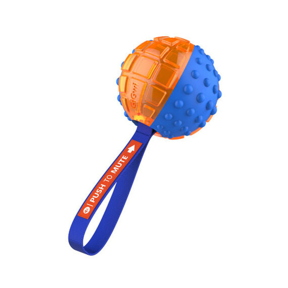 Gigwi Sound Controlled Ball Dog Toy with Mute Option