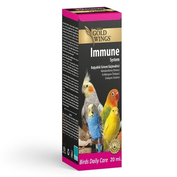 Gold Wings Immune System Liquid Bird Vitamin Support 20ml