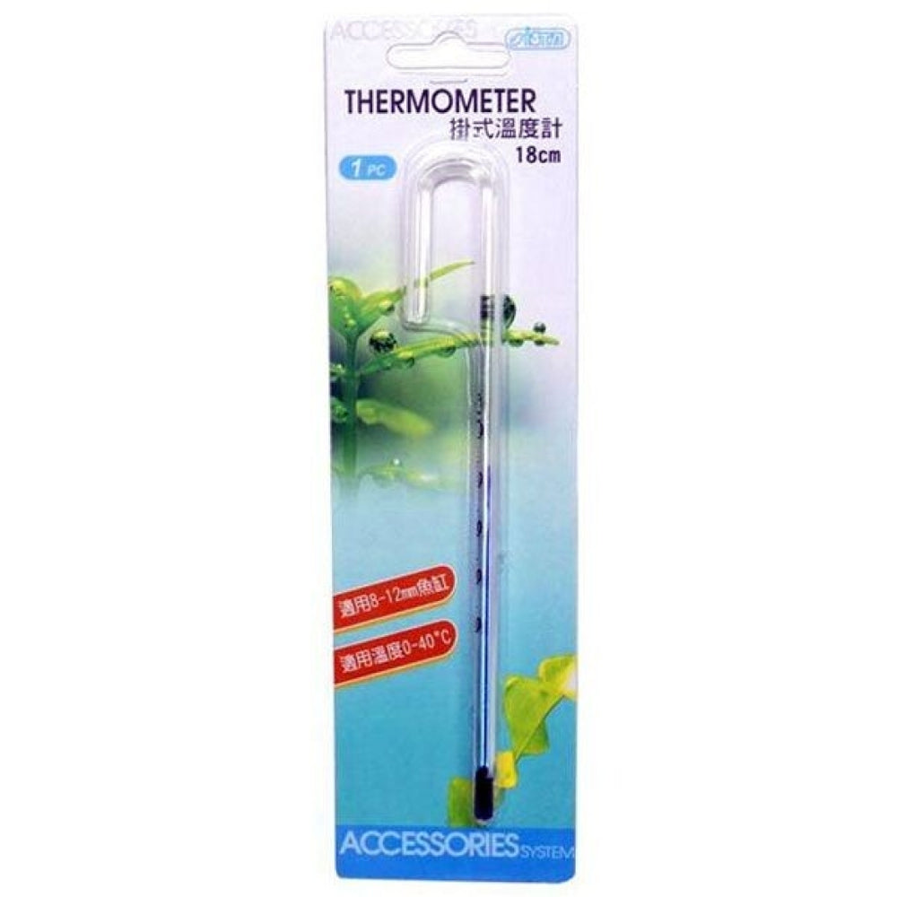 Ista I631 Hanging Glass Aquarium Thermometer 18cm