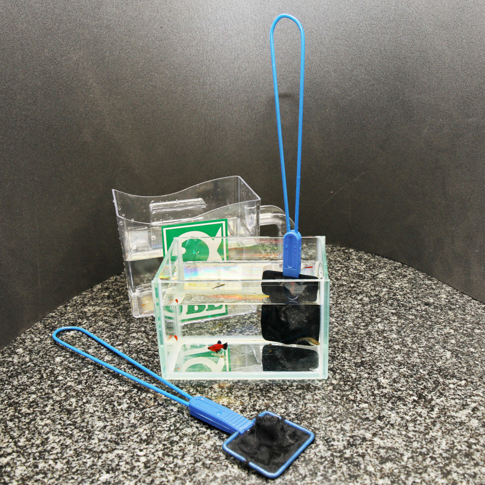JBL Premium Aquarium Fish Net with Long Handle 20cm
