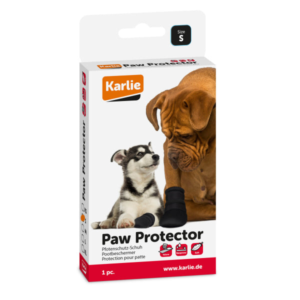 Karlie Protective Dog Boots Black Small Size 2 Count