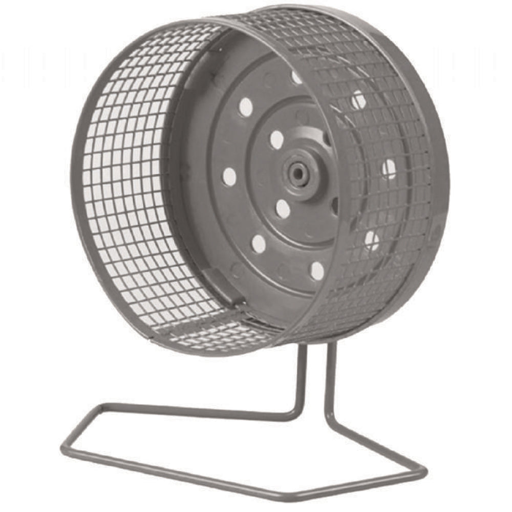 M-Pets Training Metal Stand Hamster Wheel Silent Exercise 27cm