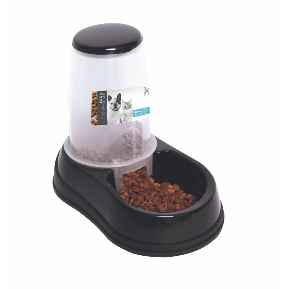 M-Pets Gravity Pet Food Dispenser for Cats and Dogs 1500ml
