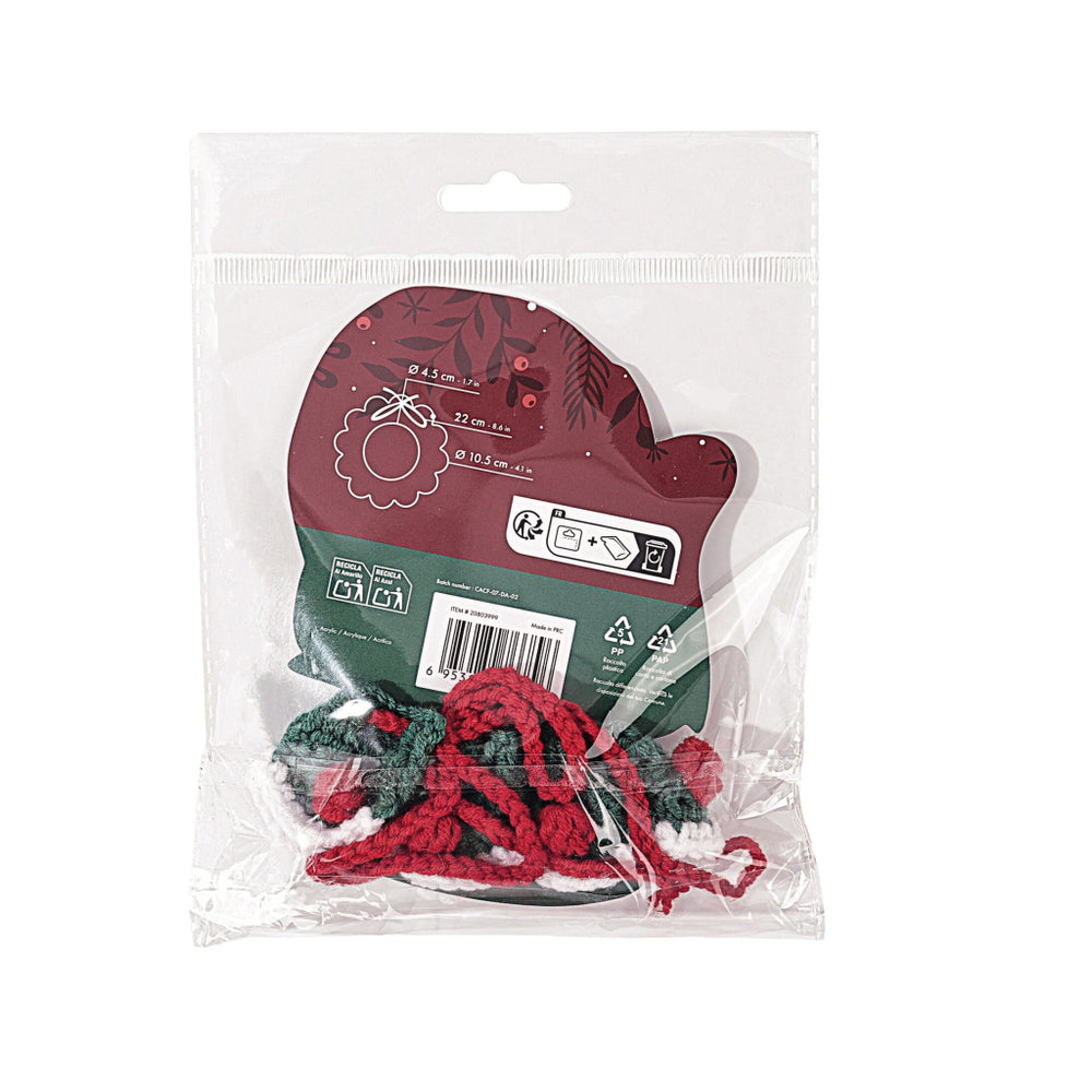 M-Pets Christmas Neckpiece Green Cat Collar Accessory 10.5cm
