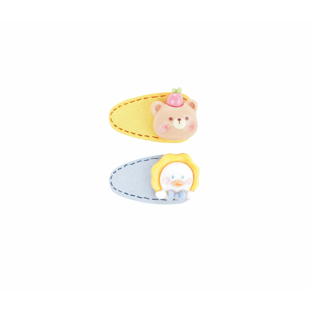 M-Pets Glam Figured Hair Clip for Cats and Dogs Yellow