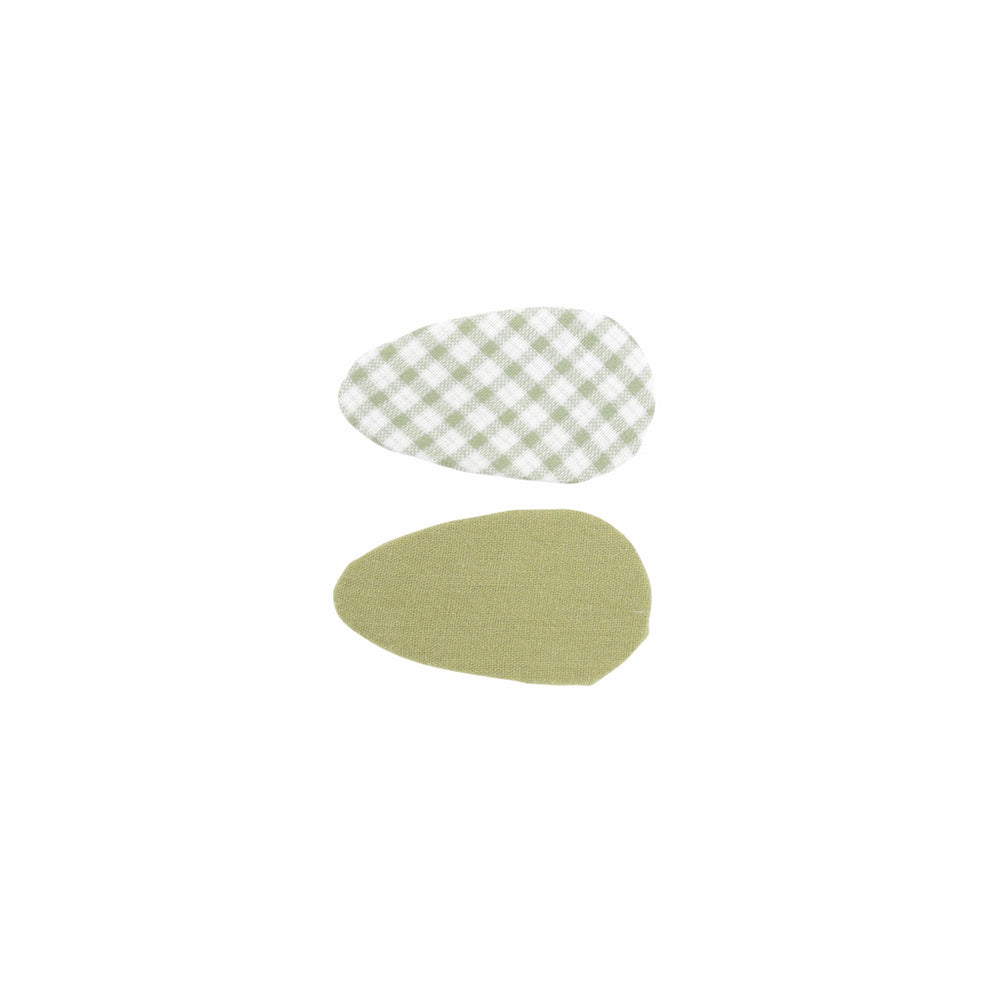 M-Pets Glam Patterned Hair Clip for Cats and Dogs Green