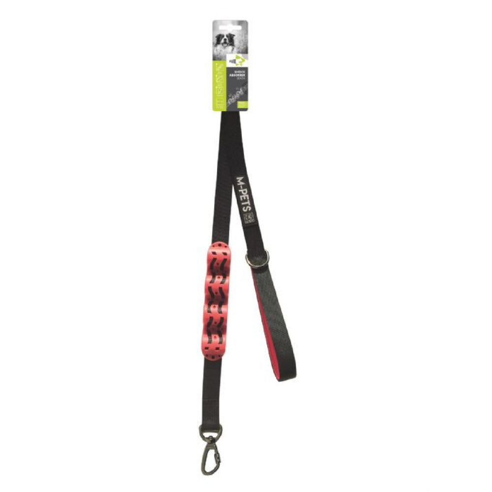 M-Pets Flex Shock-Absorbing Dog Leash 120cm (Black)