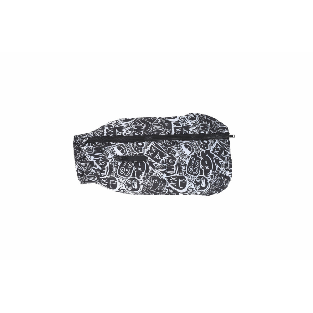 M-Pets Urban Style Winter Dog Jacket Black & White Medium