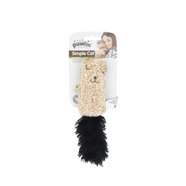Pawise Plush Cat Toy 20cm (Assorted Colors)