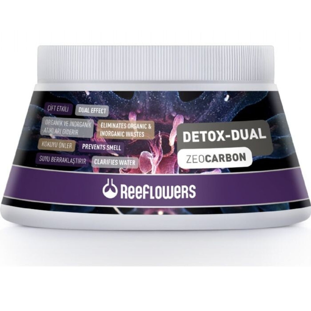 Reeflowers Detox-Dual Zeo Carbon Filter Media 500ml