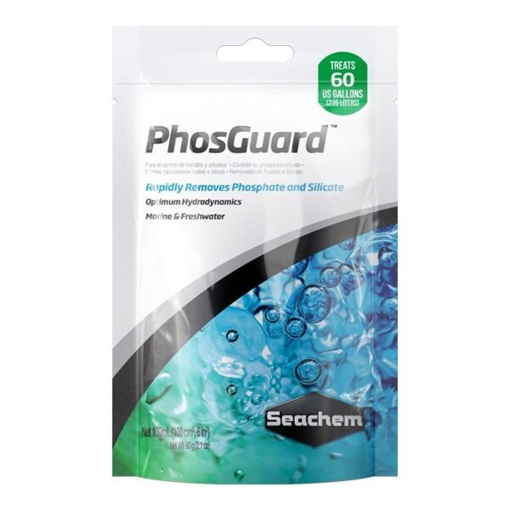 Seachem PhosGuard Phosphate and Silicate Remover for Aquarium Filters 100ml 80g