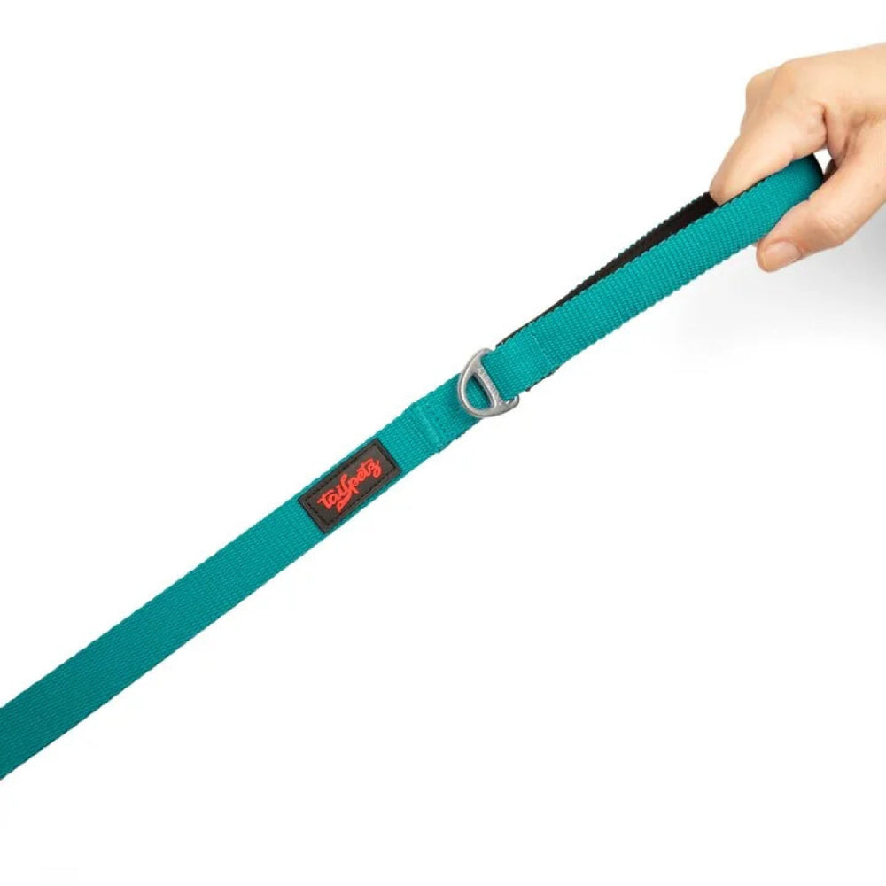Tailpetz Match Dog Leash Durable Emerald Green 140cm x 2cm