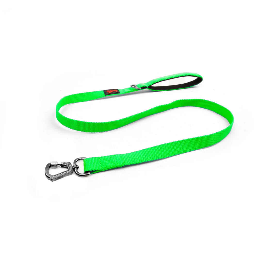 Tailpetz Match Dog Leash Neon Green Durable Lead 140cm x 2cm
