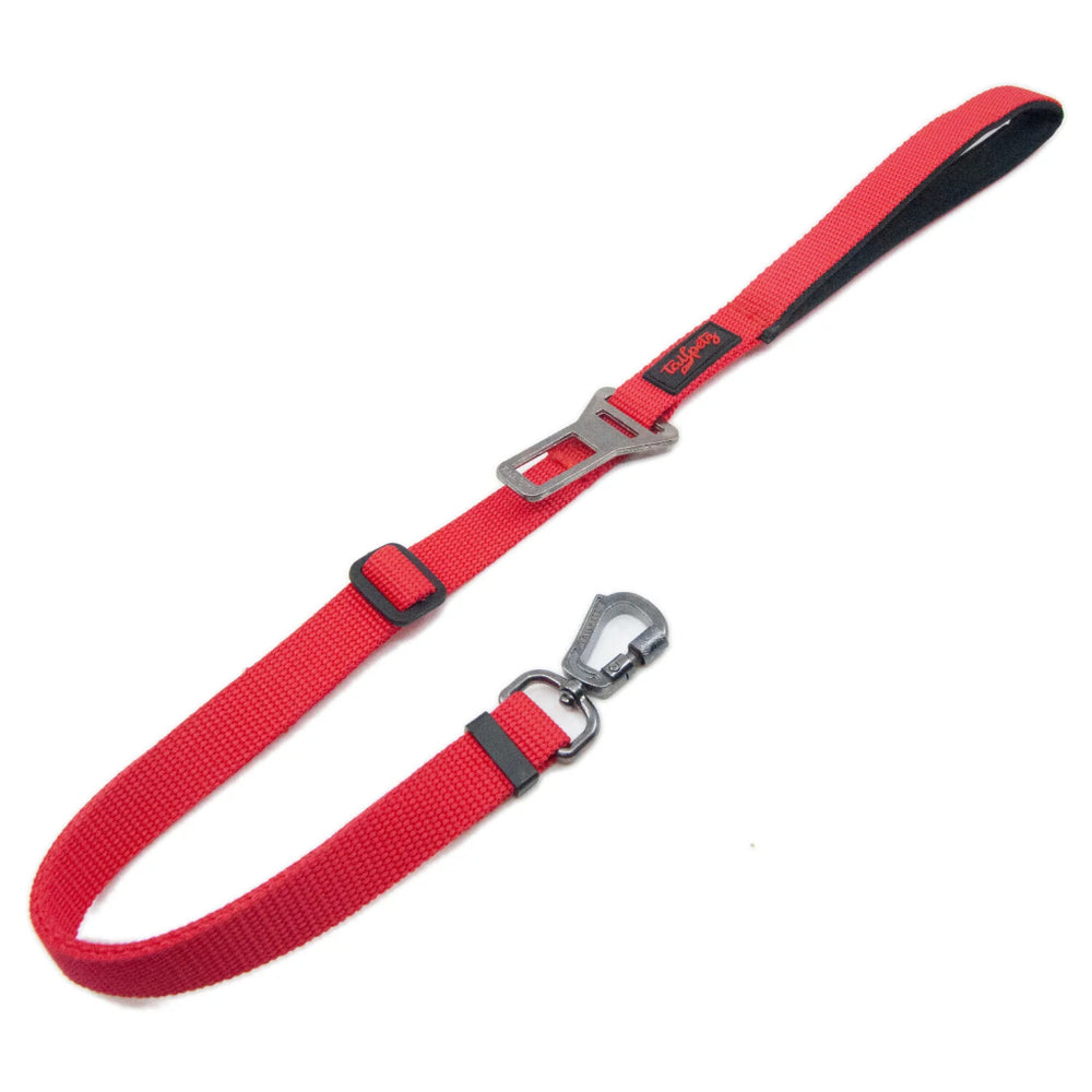 Tailpetz Red Dog and Cat Safety Belt Leash Medium 1 Unit