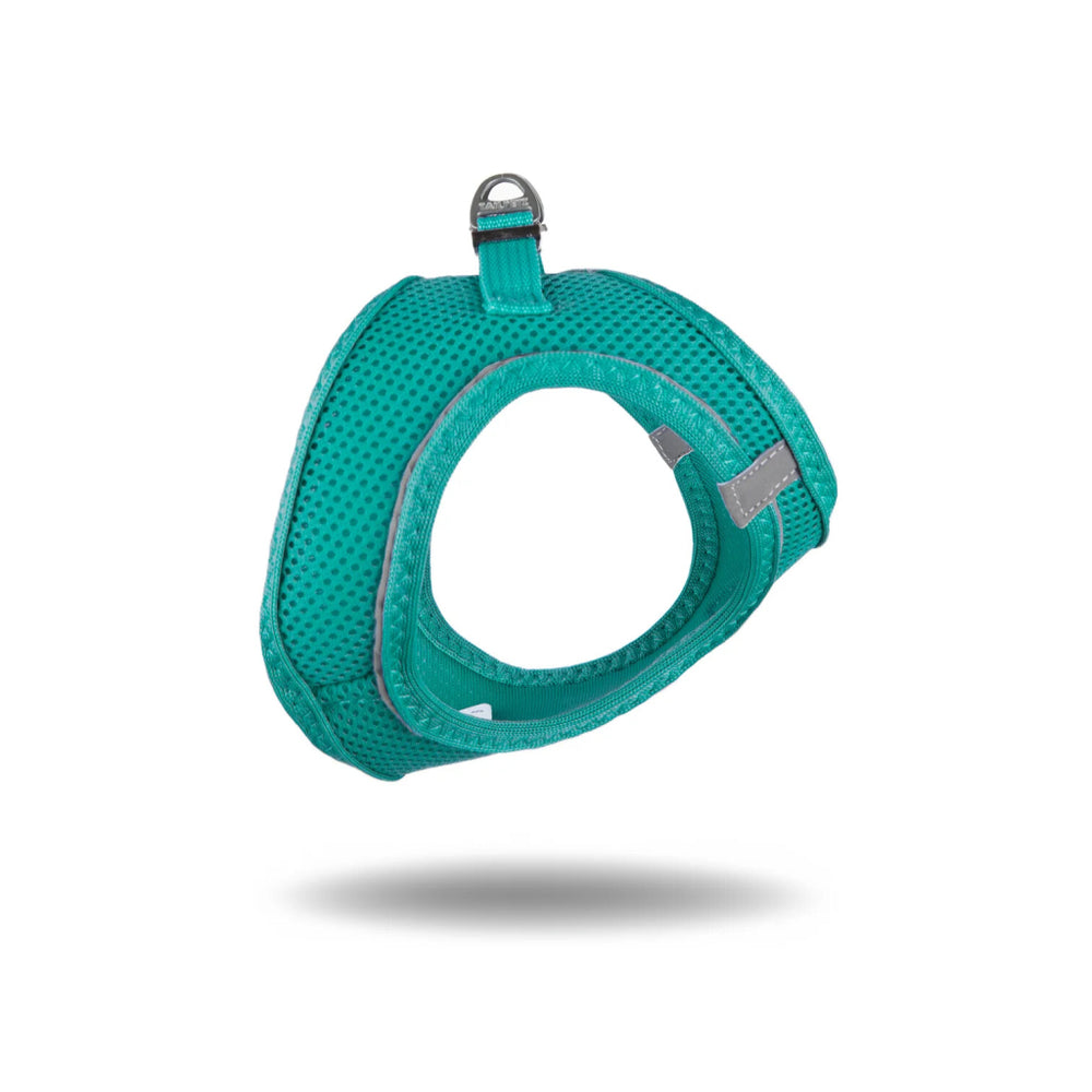 Tailpetz Air-Mesh Small Breed Dog Harness Emerald Green 32-36cm XS