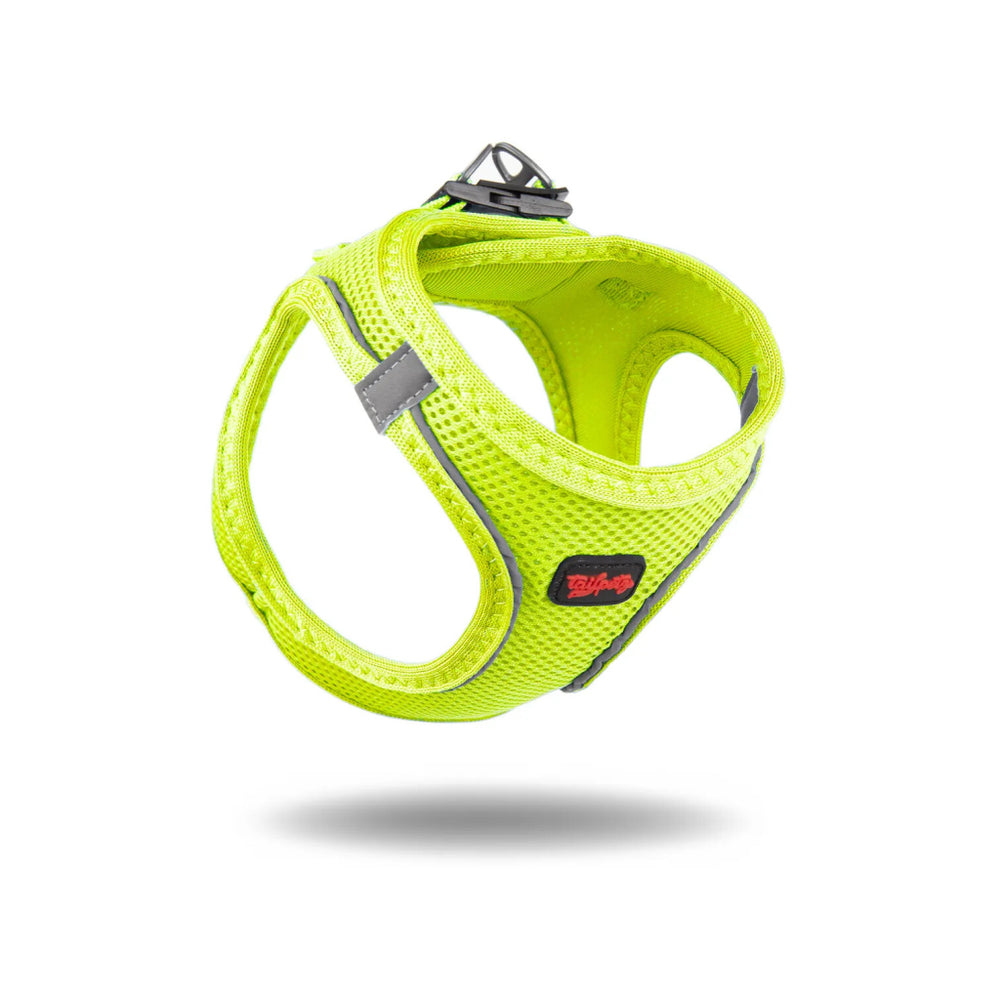Tailpetz Air-Mesh Dog Harness Cooling Neon Yellow XL 54-60cm