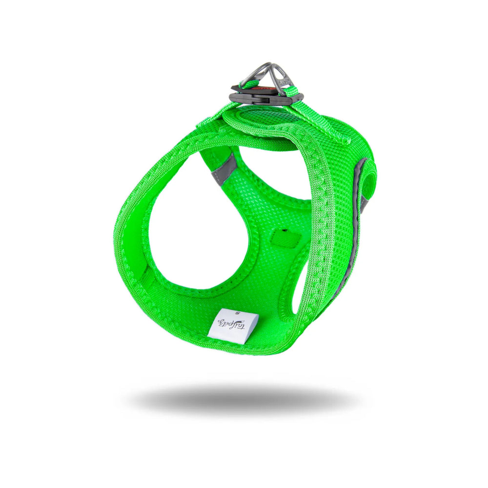 Tailpetz Air-Mesh Small Breed Dog Harness Neon Green 36-44cm S