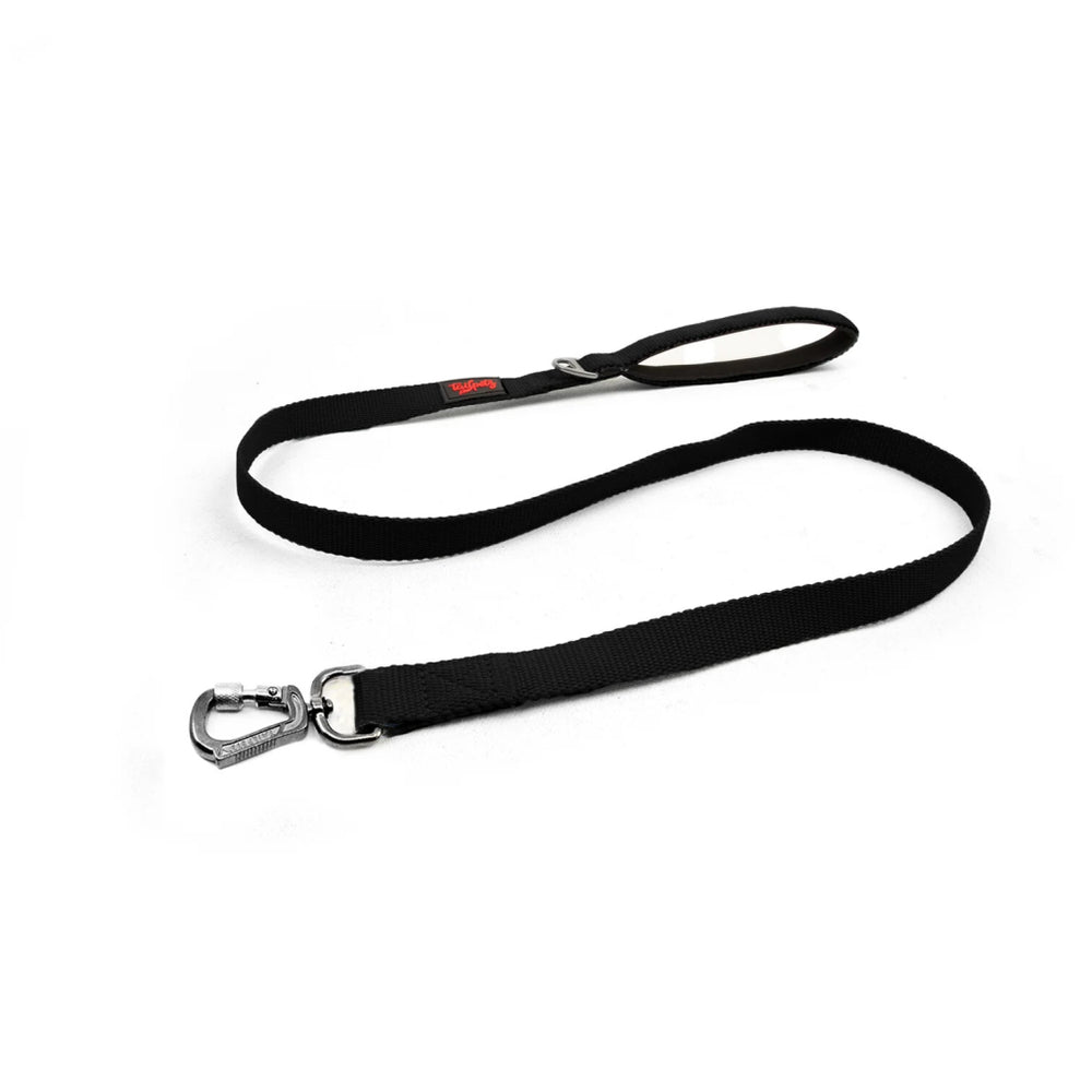 Tailpetz Match Dog Leash Durable Walking Strap Black 140cm